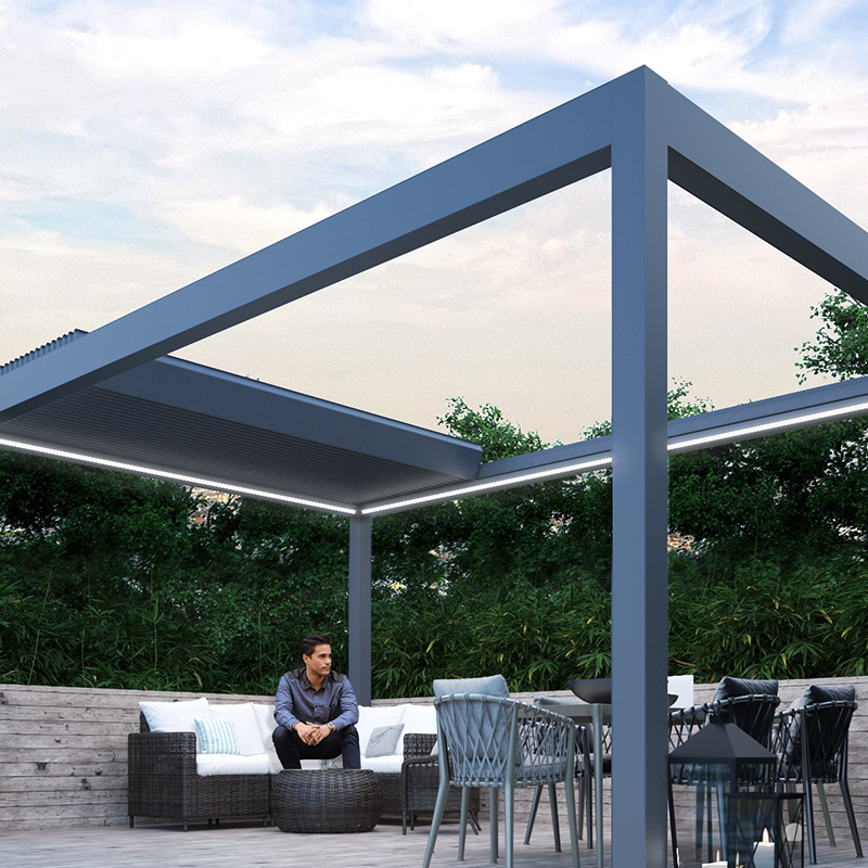 Luxury aluminium veranda